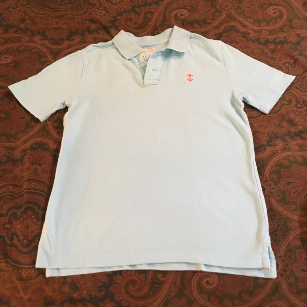Aqua J.Crew CrewCuts polo in excellent condition!